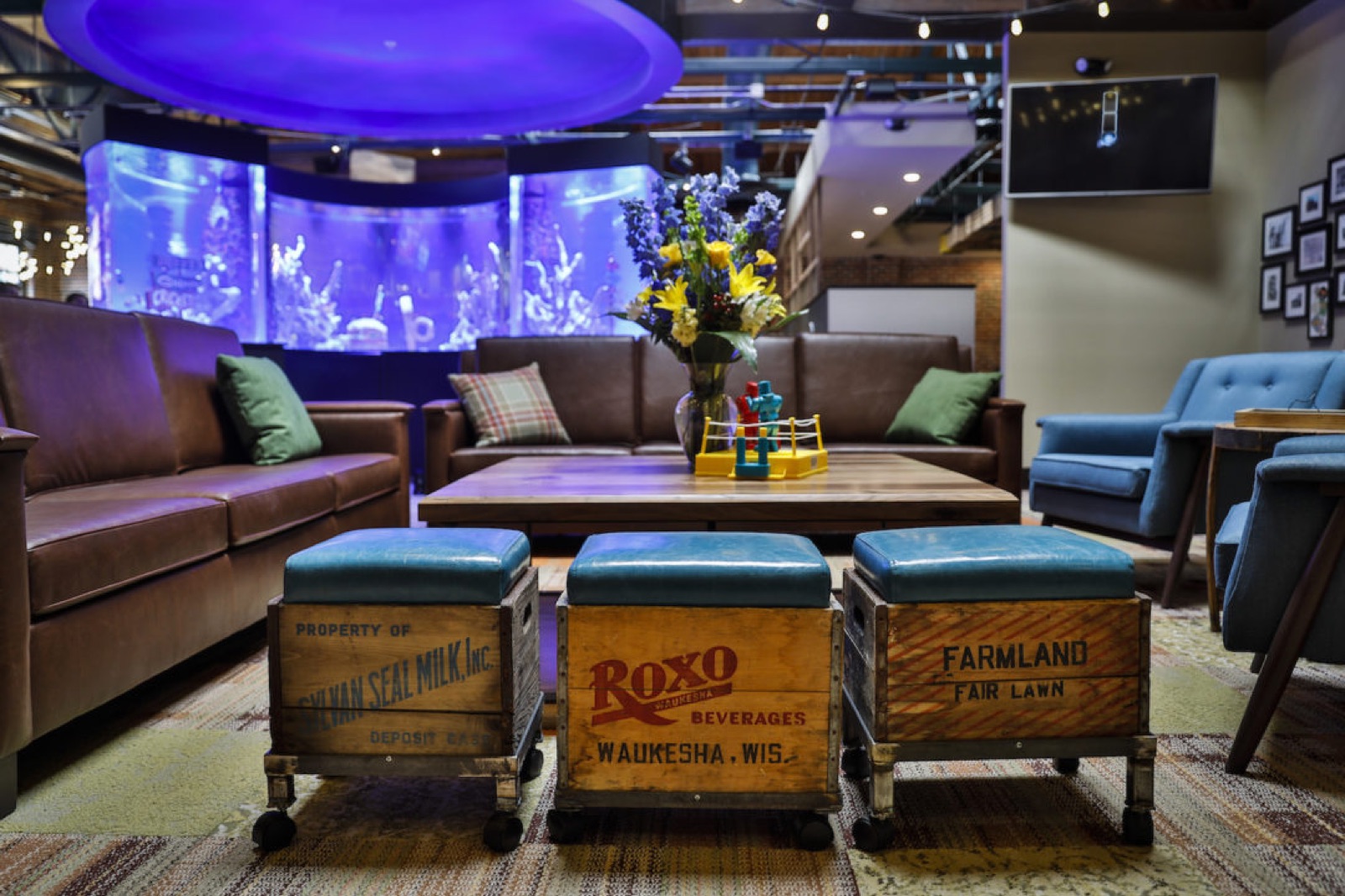 Cherry Cricket Ballpark restaurant interior, Denver