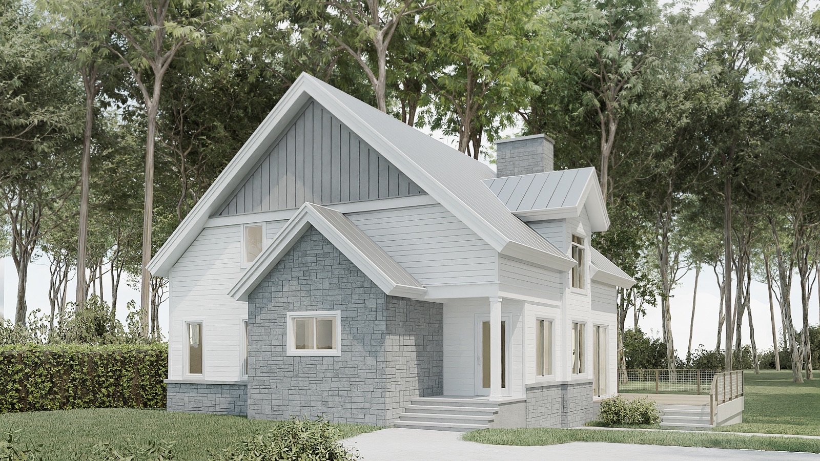 Moore residence rendering 2